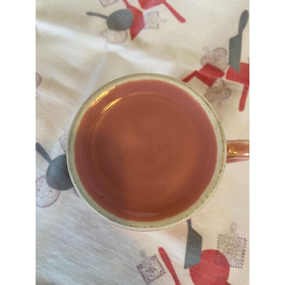 Fiestaware Retired Rose Classic Ring Handle 10.4 Oz Mug - Picture 3 of 3